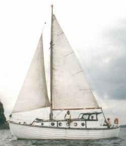 Troll Class Motorsailer Mourne Brew